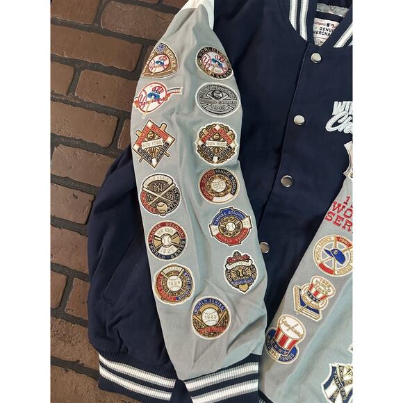 NEW YORK‎ YANKEES G-III 27X World Series Varsity Jacket~Never Worn~S L 2XL - Picture 9 of 10
